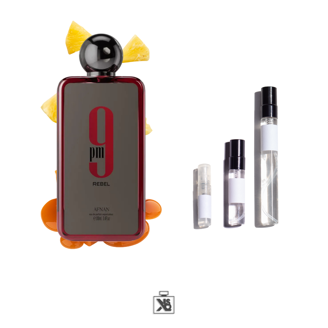 Décant authentique de 9PM Rebel eau de parfum unisex - 5ml/10ml