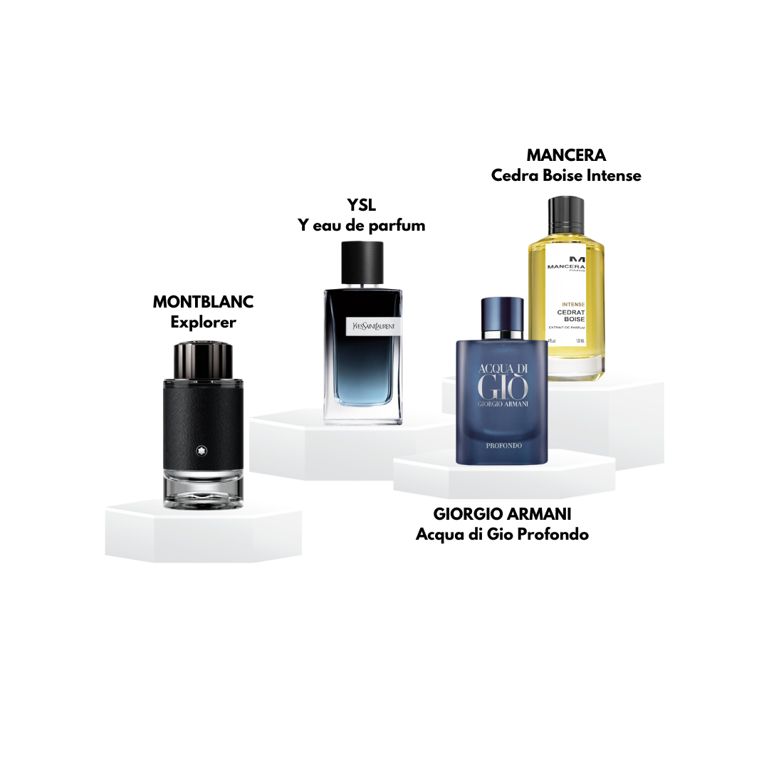 Packs decants 'Signature Scents' pour homme - 5ml / 10ml
