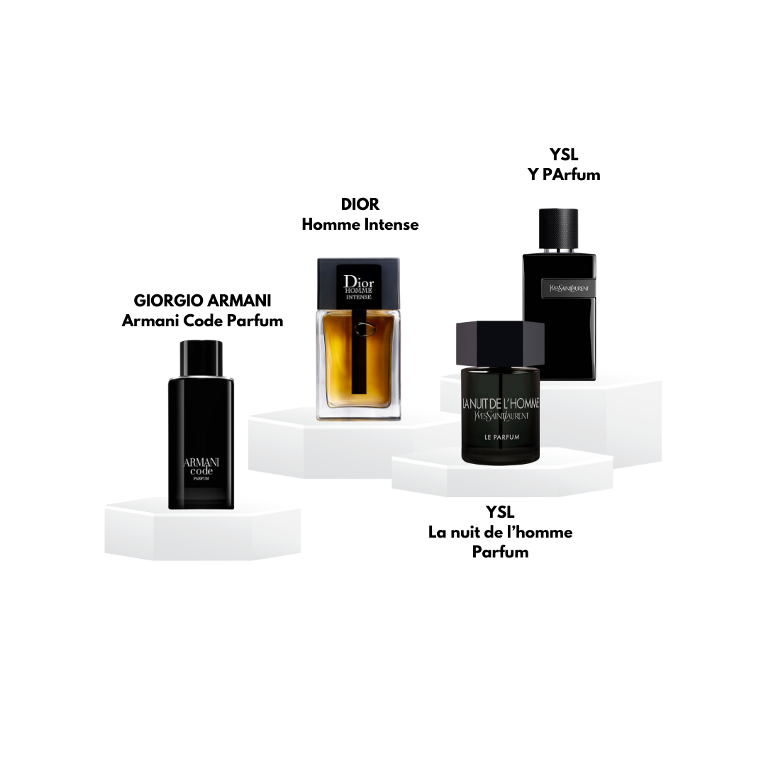 Pack decants 'Gentleman' pour homme - 5ml / 10ml