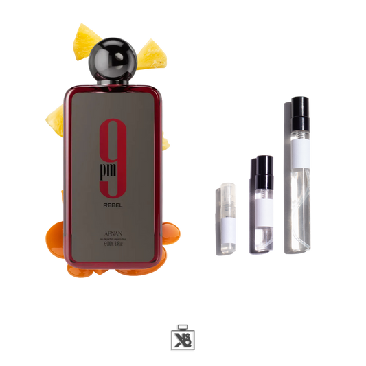 Décant authentique de 9PM Rebel eau de parfum unisex - 5ml/10ml