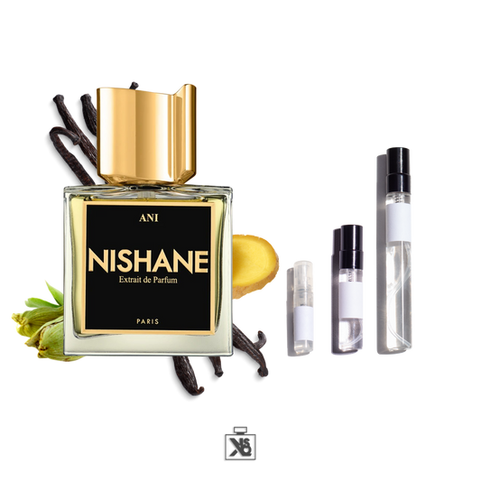 Décant authentique de NISHANE ANI extrait de parfum mixte - 2ml / 5ml / 10ml
