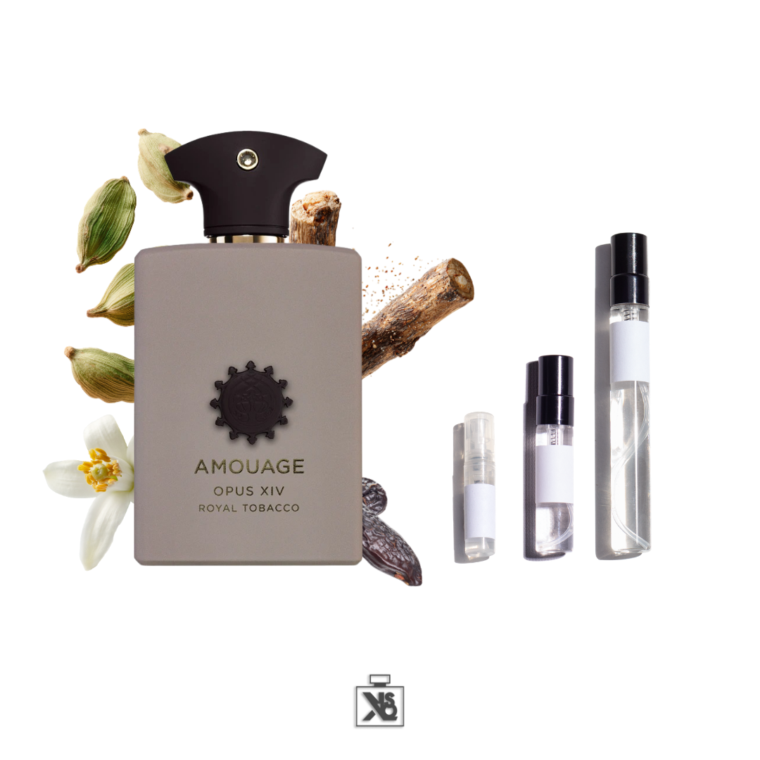 Décant authentique de AMOUAGE Opus XIV Royal Tobacco eau de parfum mixte - 2ml/5ml/10ml