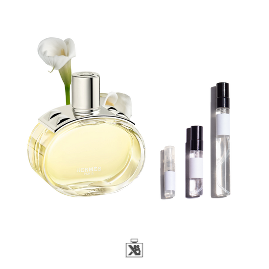 Découvrez Hermès Barénia Eau de Parfum, une fragrance élégante et contemporaine au sillage raffiné. Disponible en décants et flacons authentiques.
