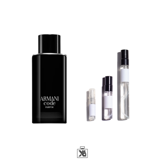 Décant authentique de Giorgio Armani Armani code Parfum - 2ml/5ml/10ml