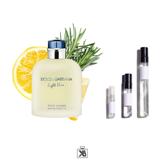 Décant authentique de D&G Light blue pour homme eau de toilette - 2ml/5ml/10ml