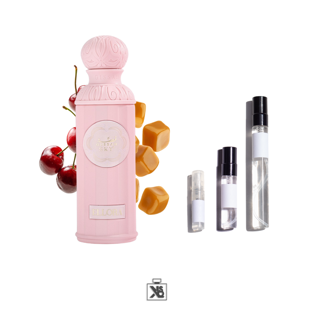 Décant authentique de GISSAH ELLORA eau de parfum pour Femme- 2ml/5ml/10ml