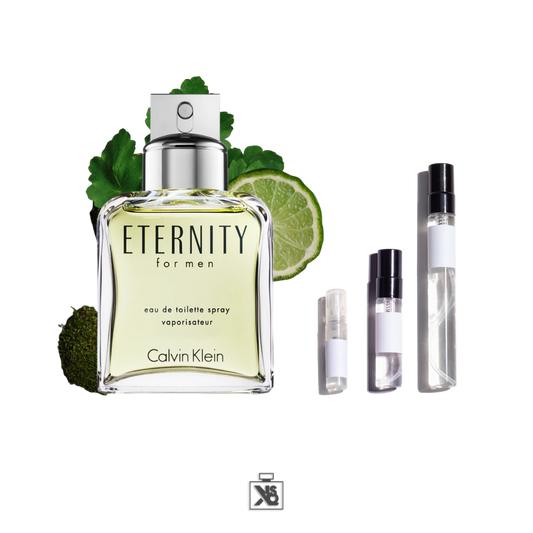 Décant authentique de Clavin Klein Eternity eau de toilette pour homme - 2ml/5ml/10ml
