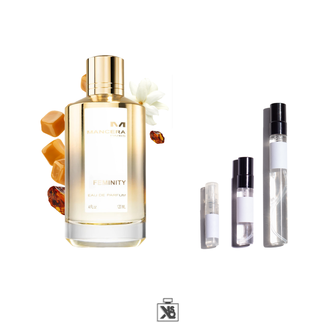 Décant authentique de MANCERA FEMINITY eau de parfum pour femme - 2ml/5ml/10ml