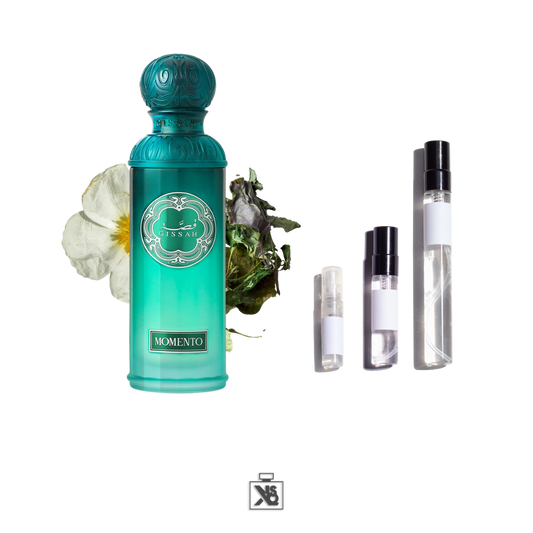 Décant authentique de GISSAH Momento eau de parfum unisex - 2ml / 5ml / 10ml