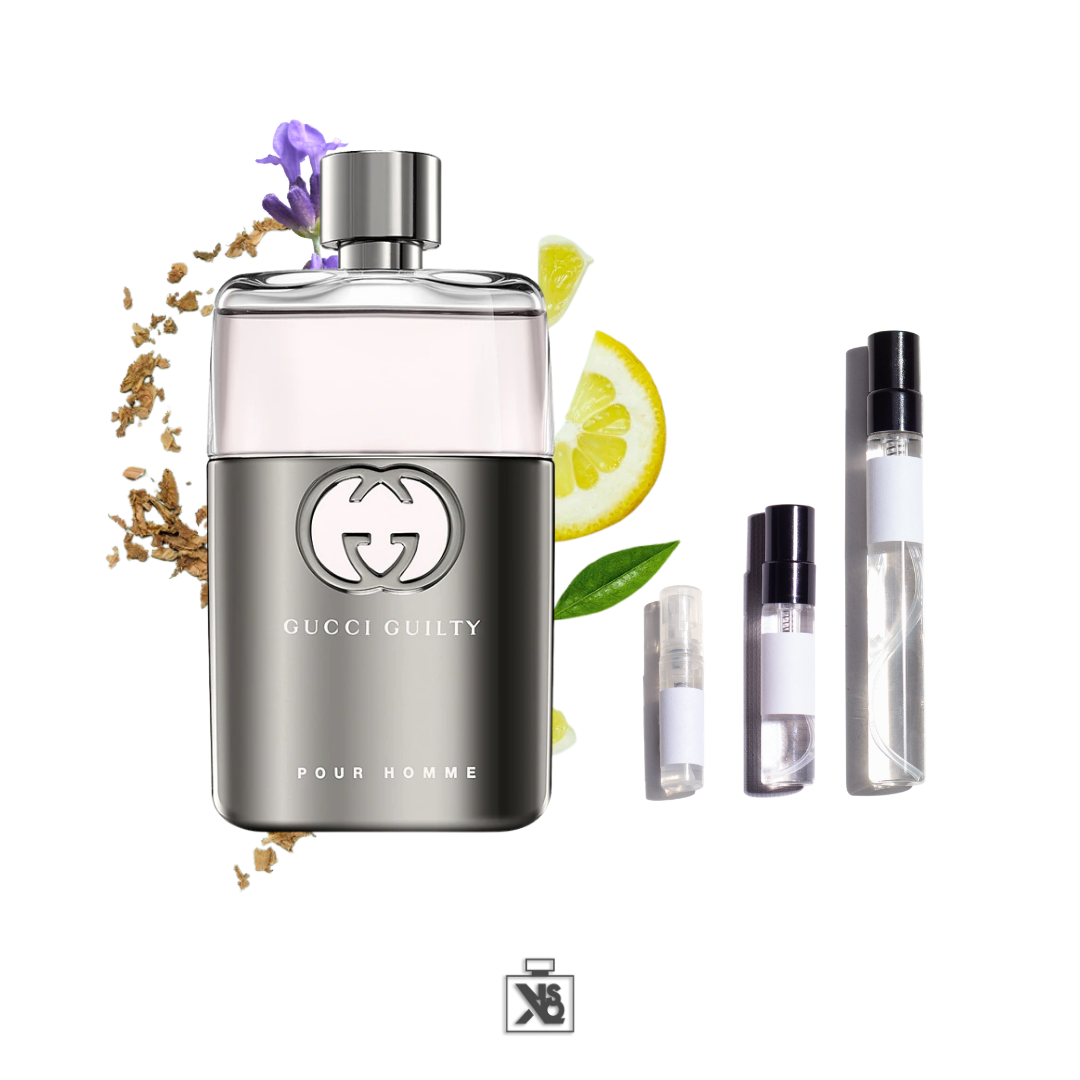 Décant authentique de Gucci Guilty eau de toilette pour homme - 2ml/5ml/10ml