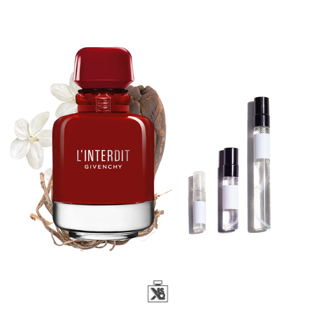 Décant authentique de GIVENCHY L’Interdit Rouge Ultime eau de parfum pour femme - 2ml/5ml/10ml