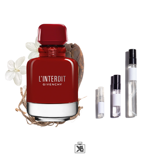 Décant authentique de GIVENCHY L’Interdit Rouge Ultime eau de parfum pour femme - 2ml/5ml/10ml