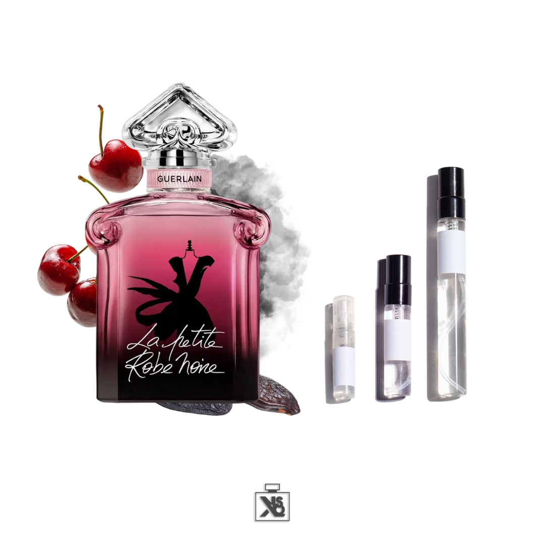 Décant authentique de Guerlain La petite robe noire eau de parfum Absolue pour femme - 2ml/5ml/10ml