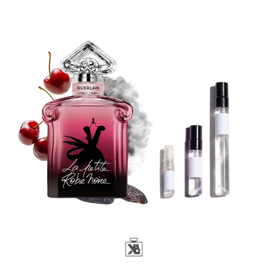 Décant authentique de Guerlain La petite robe noire eau de parfum Absolue pour femme - 2ml/5ml/10ml