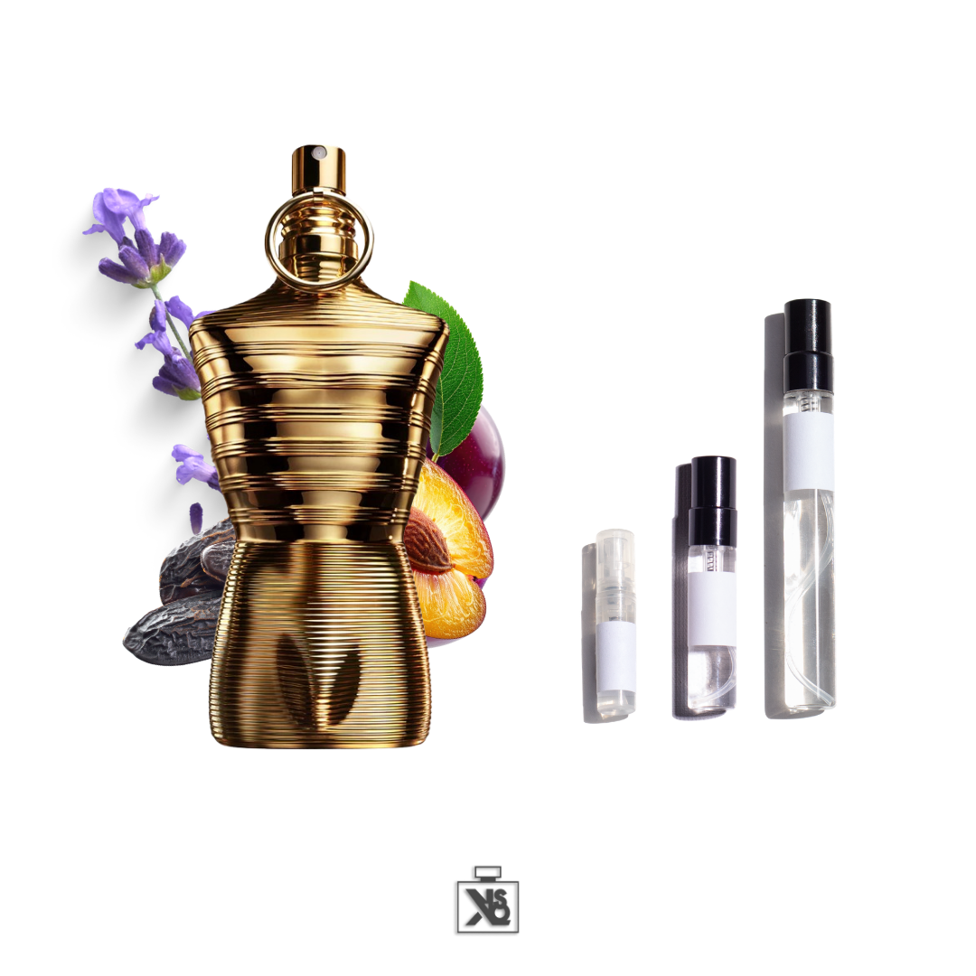 Décant authentique de Jean Paul Gaultier Le Male Elixir Absolu parfum pour homme - 5ml/10ml