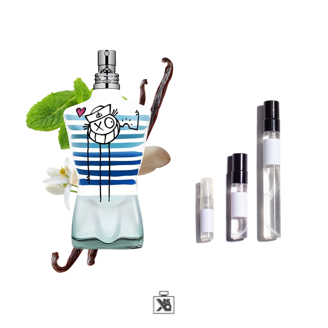 Décant authentique de Jean Paul Gaultier Le Male eau fraiche pour homme- 2ml/5ml/10ml