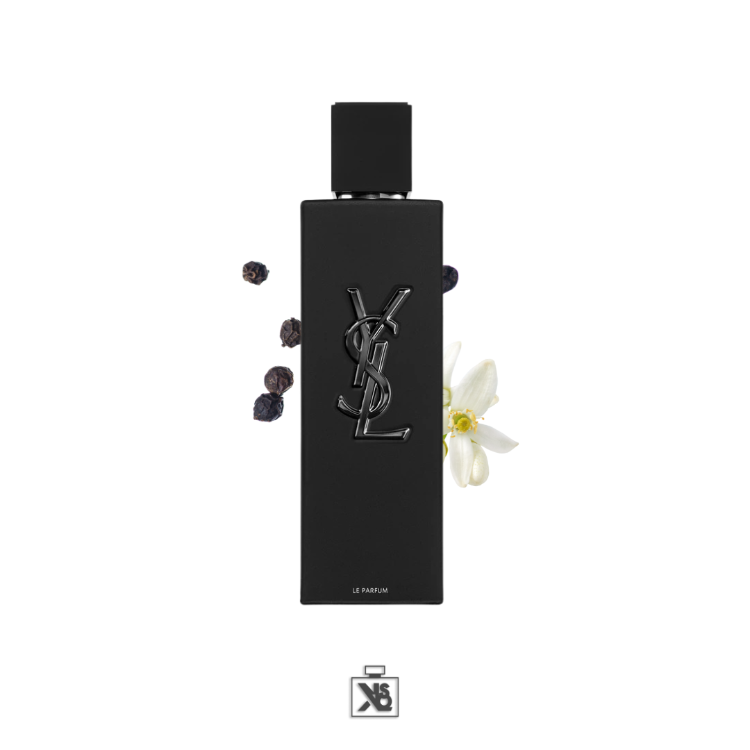 Parfum entamé d'Yves Saint Laurent MYSLF Le Parfum pour homme - 30ml avec flacon