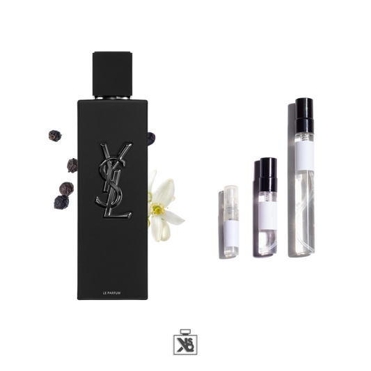 Décant authentique d'Yves Saint Laurent MYSLF Le Parfum pour homme - 2ml / 5ml / 10ml