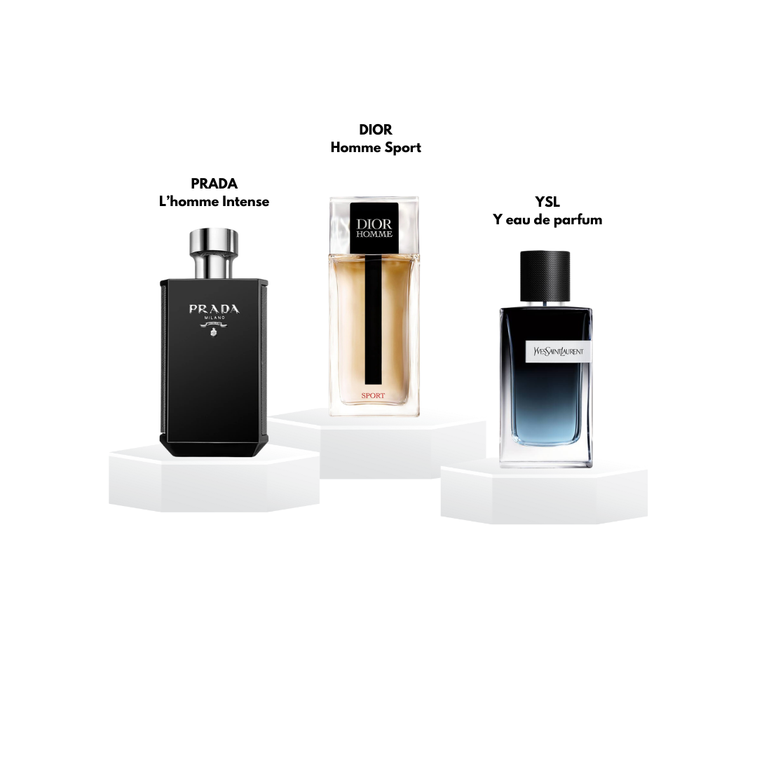 Packs decants 'Classe' pour homme - 5ml / 10ml