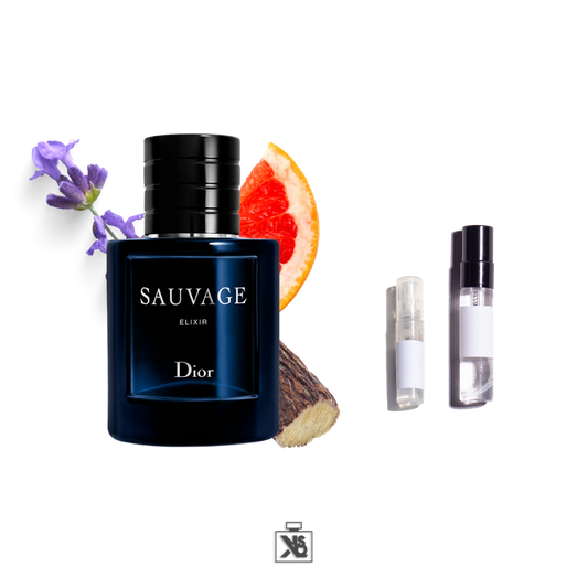 Décant authentique de SAUVAGE Elixir - 2ml/5ml/10ml
