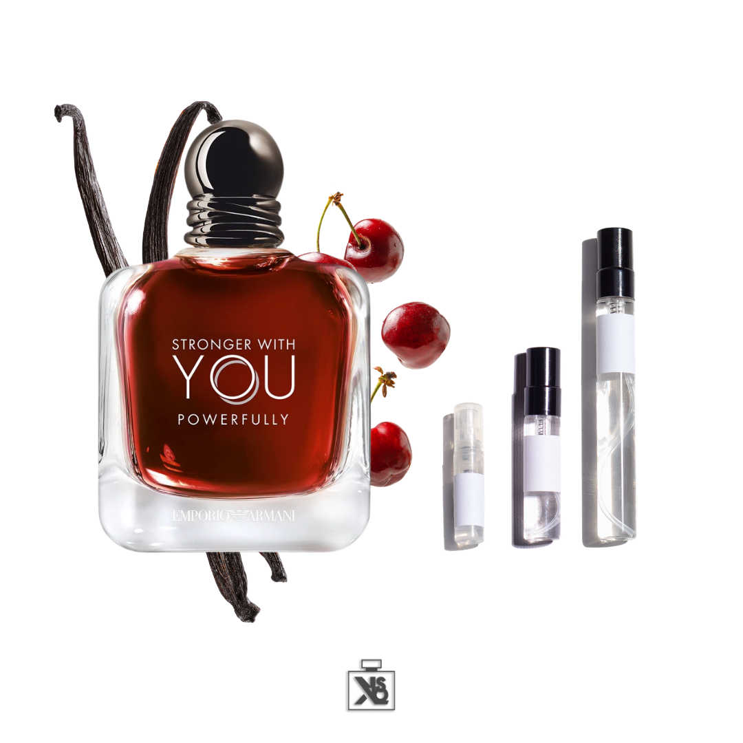 Décant authentique de Emporio Armani Stronger with you Powerfully eau de parfum pour homme - 2ml/5ml/10ml