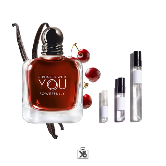 Décant authentique de Emporio Armani Stronger with you Powerfully eau de parfum pour homme - 2ml/5ml/10ml