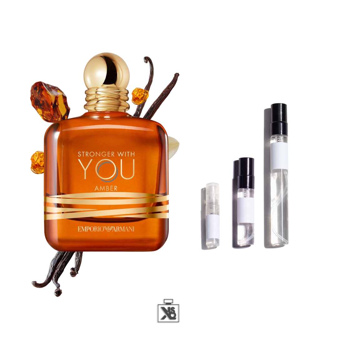 Décant authentique de Emporio Armani Stronger with you Amber eau de parfum pour homme - 2ml/5ml/10ml