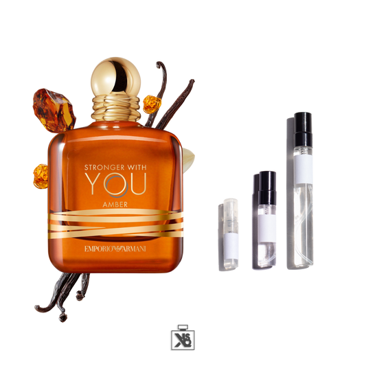 Décant authentique de Emporio Armani Stronger with you Amber eau de parfum pour homme - 2ml/5ml/10ml