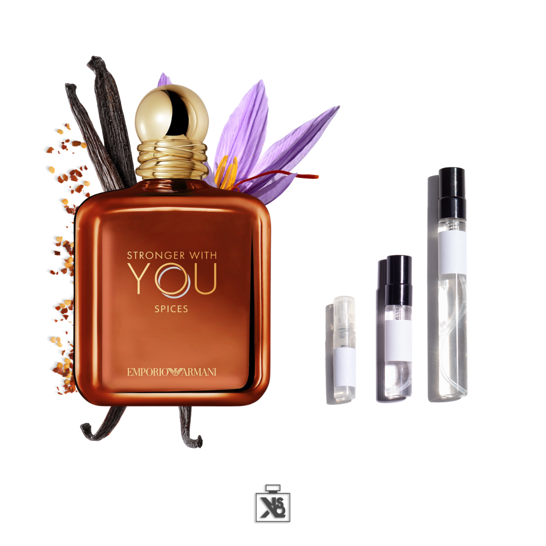 Décant authentique de Emporio Armani Stronger with you Spices eau de parfum pour homme - 2ml/5ml/10ml
