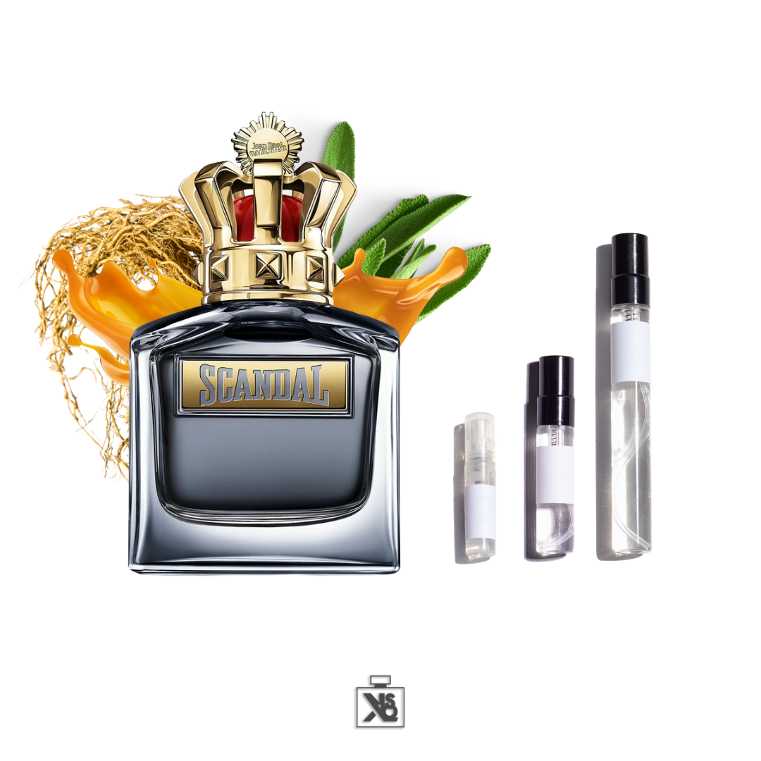 Décant authentique de Jean Paul Gaultier SCANDAL eau de toilette pour homme- 2ml/5ml/10ml