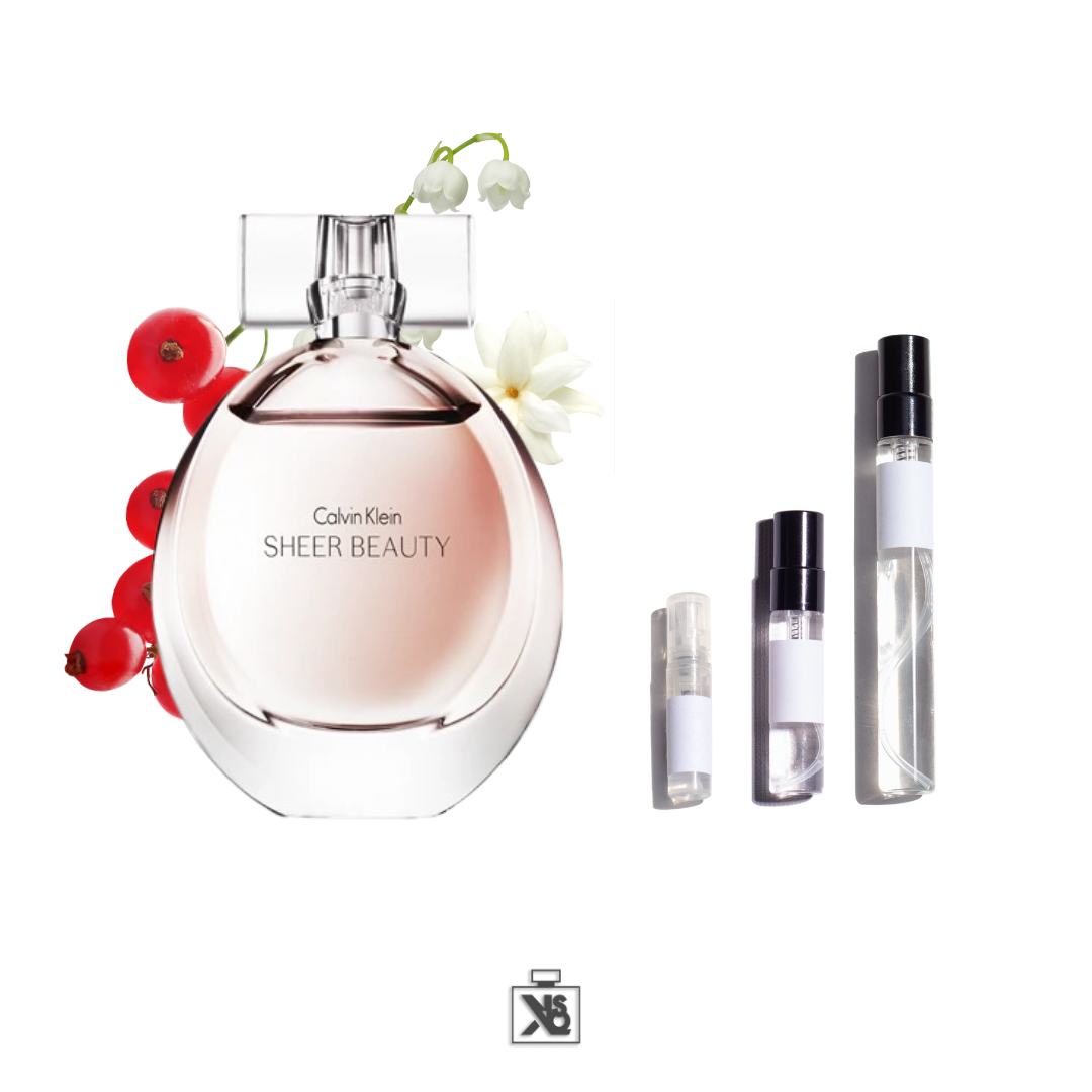 Décant authentique de Calvin Klein Sheer Beauty eau de toilette pour femme - 2ml/5ml/10ml