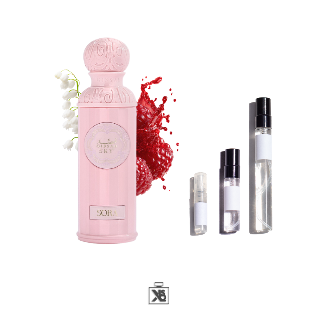 Décant authentique de GISSAH SORA eau de parfum pour Femme- 2ml/5ml/10ml