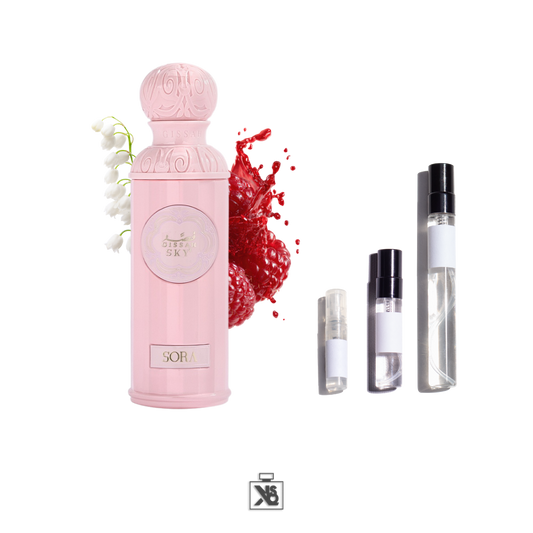 Décant authentique de GISSAH SORA eau de parfum pour Femme- 2ml/5ml/10ml