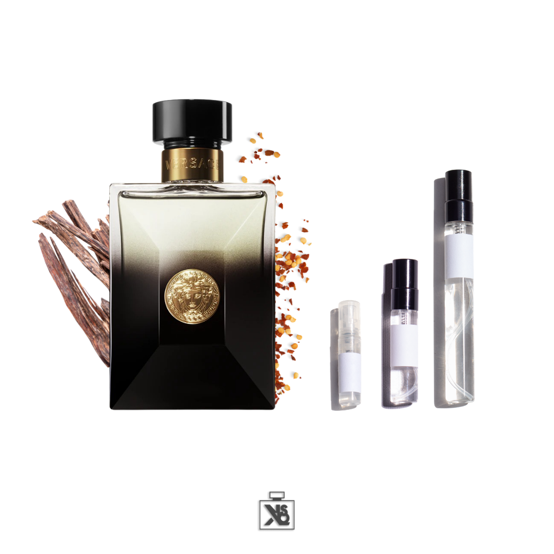 Décant authentique de Versace Oud Noir eau de parfum pour homme - 2ml/5ml/10ml