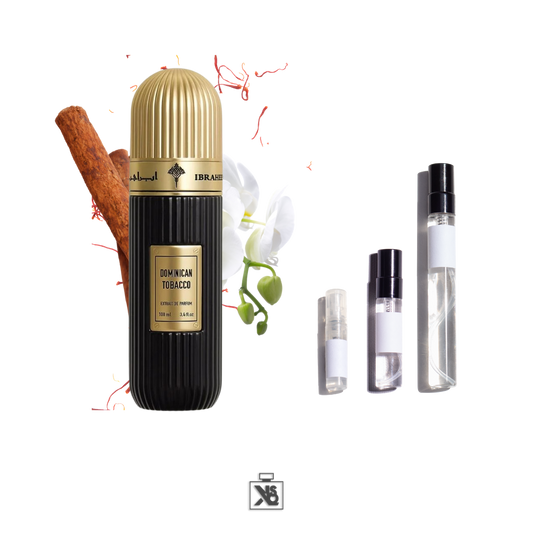 Décant authentique de IBRAQ Dominican Tobacco eau de parfum mixte - 2ml/5ml/10ml