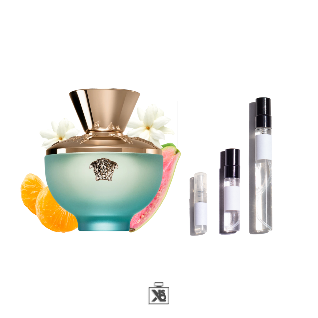 Décant authentique de Versace Dylan Turquoise eau de parfum pour femme - 2ml/5ml/10ml