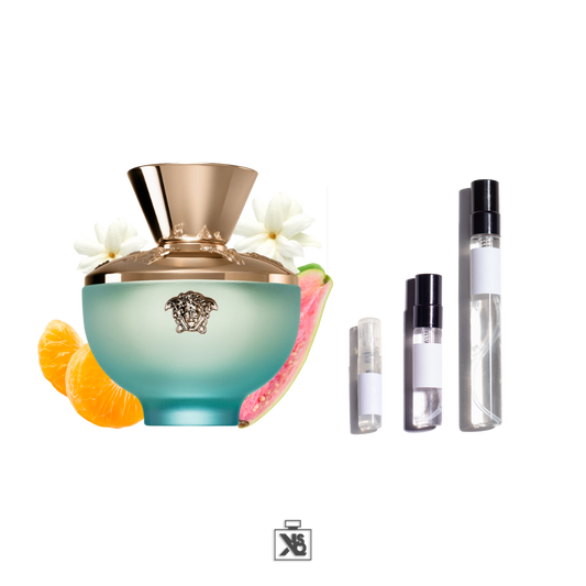 Décant authentique de Versace Dylan Turquoise eau de parfum pour femme - 2ml/5ml/10ml