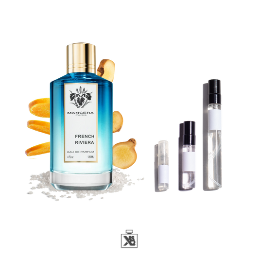 Décant authentique de MANCERA French Riviera eau de parfum mixte - 2ml/5ml/10ml