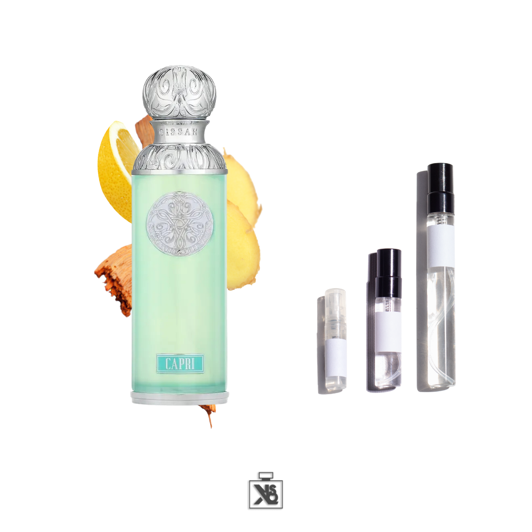Décant authentique de GISSAH CAPRI eau de parfum mixte - 2ml/5ml/10ml
