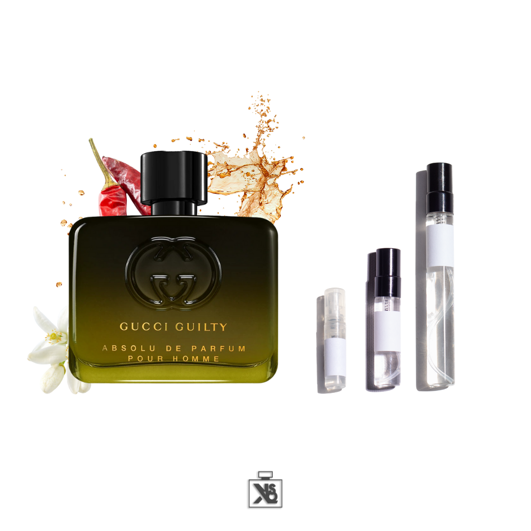 Décant authentique de GUCCI GUILTY Absolu de parfum pour homme - 2ml/5ml/10ml