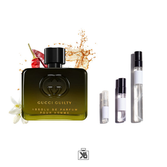Décant authentique de GUCCI GUILTY Absolu de parfum pour homme - 2ml/5ml/10ml