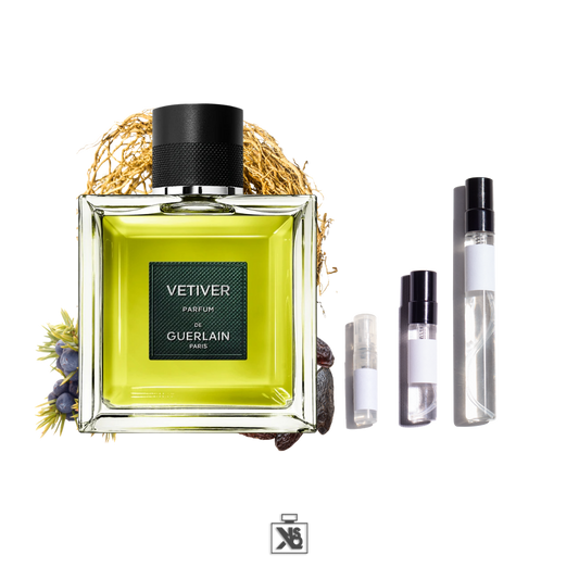 Décant authentique de GUERLAIN Vétiver Parfum pour homme - 2ml/5ml/10ml