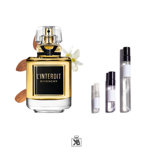 Décant authentique de Givenchy L'interdit Le Parfum pour femme - 2ml/5ml/10ml