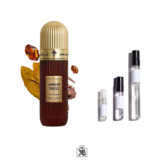 Décant authentique de IBRAQ Jamaican Tobacco eau de parfum mixte - 2ml/5ml/10ml