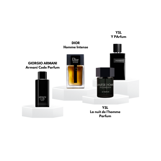 Pack decants 'Gentleman' pour homme - 5ml / 10ml