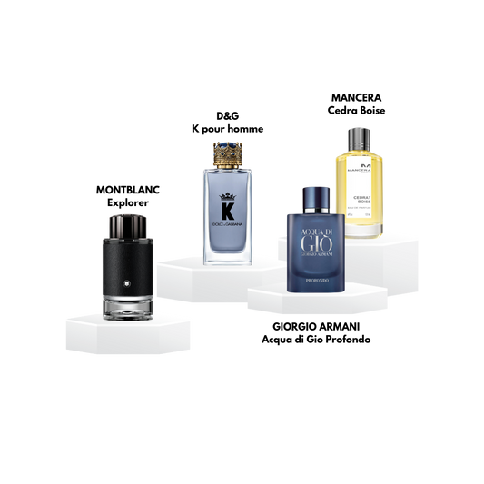 Packs decants 'Signature Scents' pour homme - 5ml / 10ml