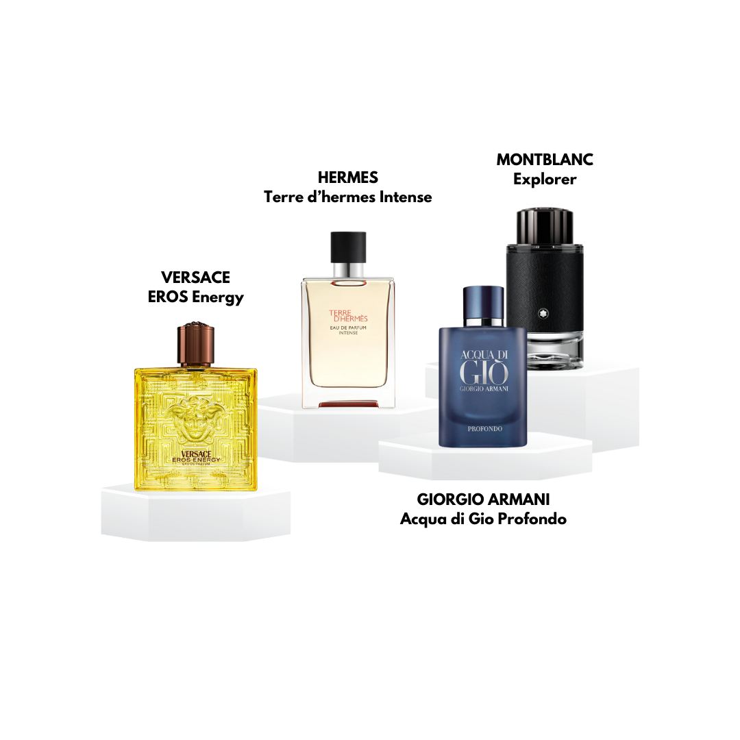 Packs decants 'Signature Scents' pour homme - 5ml / 10ml