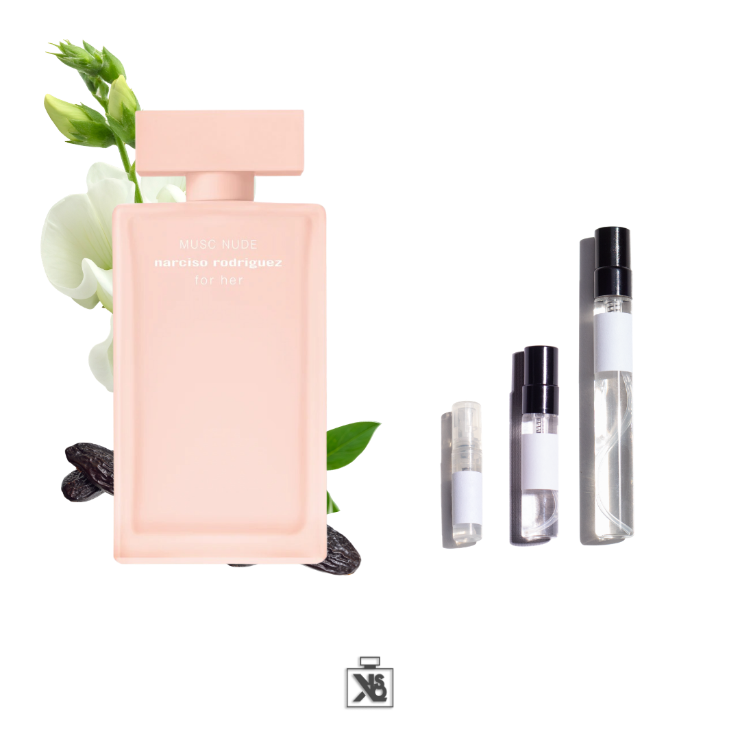Décant authentique de Narciso Rodriguez Musc Nude eau de parfum pour femme - 2ml/5ml/10ml