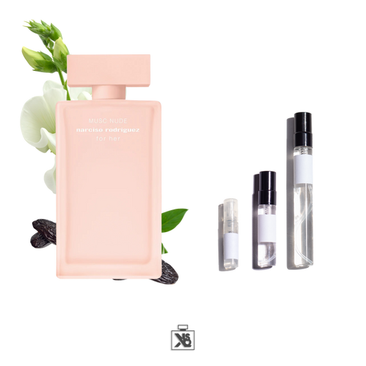 Décant authentique de Narciso Rodriguez Musc Nude eau de parfum pour femme - 2ml/5ml/10ml