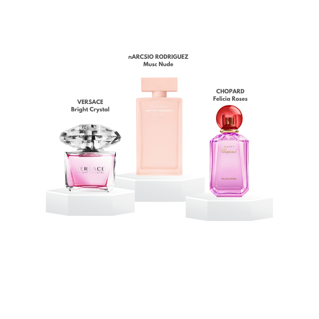 Pack decants 'Senteurs Fraiches et propres' pour femme - 5ml / 10ml